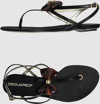 DSquared2 Flip Flops - Lyst
