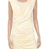 Iro Stretchjersey Dress in Beige (black) - Lyst