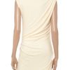 Iro Stretchjersey Dress in Beige (black) - Lyst