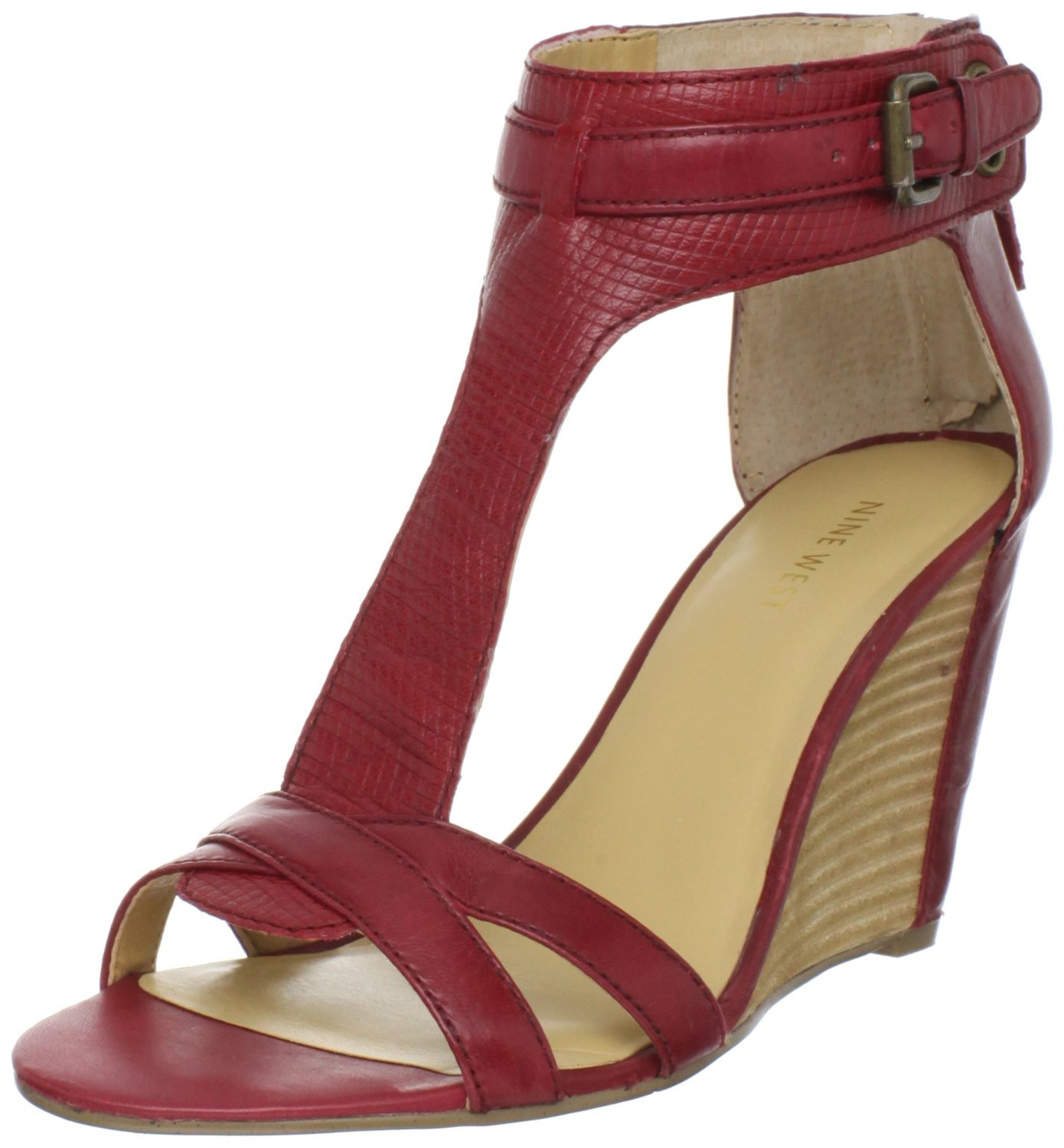 nine west heel sandals womens
