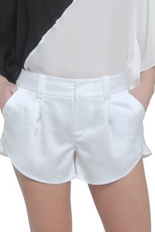 Alice + Olivia Silk Butterfly Shorts - Lyst