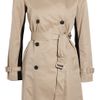 Dkny Twotone Cottonblend Trench Coat in Beige (blue) - Lyst