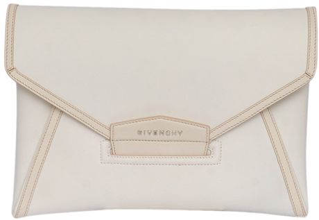 Givenchy Bicolor Antigona Envelope in White - Lyst