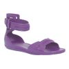 Givenchy Rubber Sandal Flats in Purple - Lyst