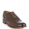 Grenson William Grained Leather Shoes in Brown for Men - Lyst