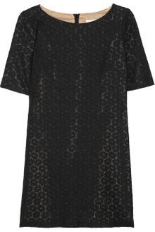 Helene Berman Lace Mini Dress - Lyst