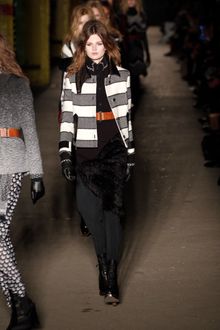 Rag & Bone Fall 2012 Button Down Striped Jacket - Lyst