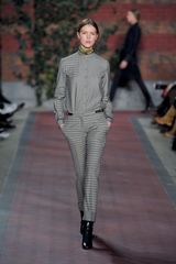 Tommy Hilfiger Fall 2012 Gingham Straight-Cut Pants