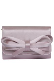Valentino Satin Clutch with Bow - Lyst