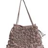 Valentino Tote Bag with Leather Roses in Gray - Lyst