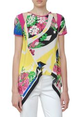 Versace Silk Printed Top
