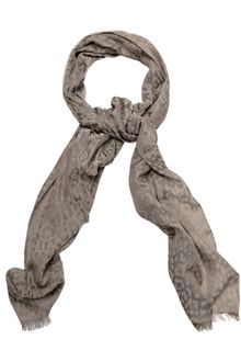 Yves Saint Laurent Leopard Scarf - Lyst