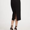 Jil Sander Cotton Skirt in Black - Lyst