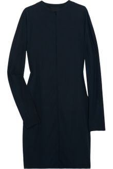 Jil Sander Wool-blend Crepe Coat - Lyst