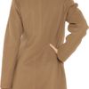 Jil Sander Doublebreasted Wool Coat in Brown - Lyst
