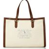 Polo Ralph Lauren Natural Canvas/Leather Tote in Beige (natural) - Lyst