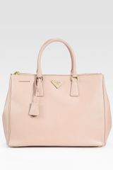 Prada Saffiano Lux Double-zip Tote Bag