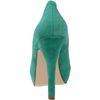 Steve Madden Womens Traisie Pump in Green (green suede) - Lyst