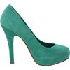 Steve Madden Womens Traisie Pump in Green (green suede) - Lyst
