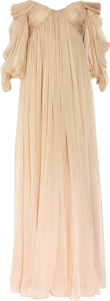 Alexander McQueen Degradé Silk Chiffon Gown - Lyst