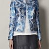 Christopher Kane Splice and Fold Jacket in Blue - Lyst