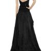 Hervé Léger Oneshoulder Bandage and Silkorganza Gown in Black - Lyst