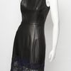 Jason Wu Leather Lace Sheath in Black (floral) - Lyst