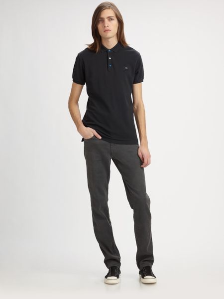 Marc By Marc Jacobs Mj Logo Polo in Black for Men - Lyst