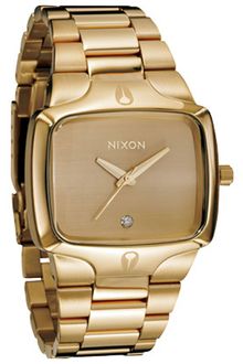 Nixon The Player Watch in Gold - Lyst