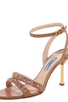 Prada Aw Studded Crystal W/metal - Lyst