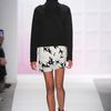 Tibi Fall 2012 Bird Print Mini Skirt  in White - Lyst