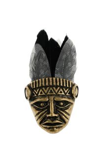 Topman Indian Feather Head Brooch - Lyst
