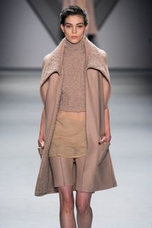 Vera Wang Fall 2012 Sleeveless See Through T-Shirt In Nude - Lyst
