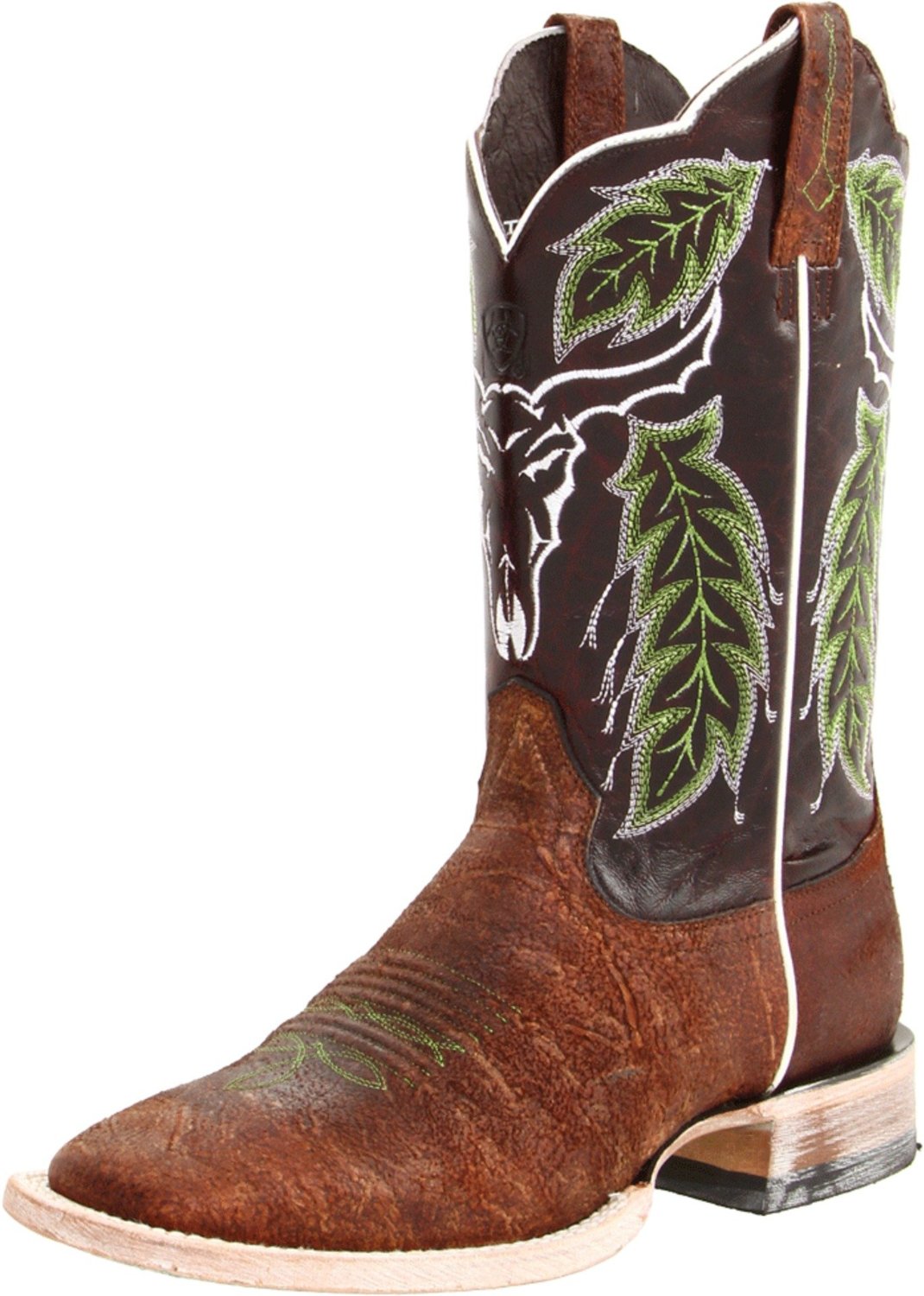 Ariat Mens Outlaw Boot in Brown for Men (punchy tan/wildfire orange) | Lyst