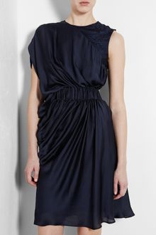 Catherine Deane Lanza Silk and Lace Dress - Lyst