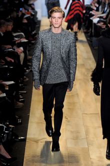 Michael Kors Fall 2012 Black Leather Ankle Boots  - Lyst