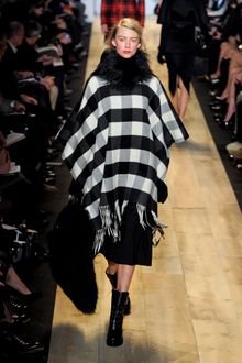Michael Kors Fall 2012 Black Midi Skirt - Lyst