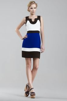Milly Imara Colorblock Dress - Lyst