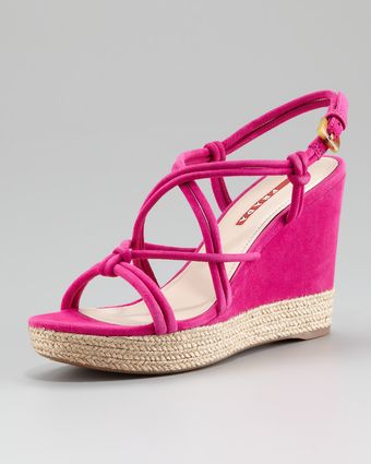  Strappy Platform Espadrille Sandal 