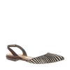 Sam Edelman Harper Pointed Flat Slingbacks in Animal (zebra) - Lyst