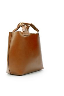 Zara Plaited Leather Shopper - Lyst