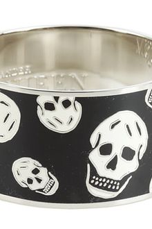 Alexander McQueen Large Enamel Skull - Lyst