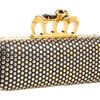 Alexander Mcqueen Knuckle Box Clutch in Black (b) - Lyst