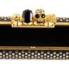 Alexander Mcqueen Knuckle Box Clutch in Black (b) - Lyst
