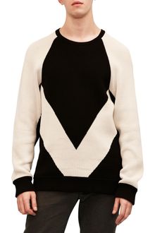 Alexander Wang Intarsia Sweater - Lyst
