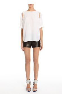 Alexander Wang Raglan Cut Out Shirt - Lyst