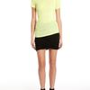 Alexander Wang Rayon Poly Mesh Tee in Green (lemongrass) - Lyst