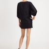Armani Cotton Tunic Dress in Black (blue) - Lyst