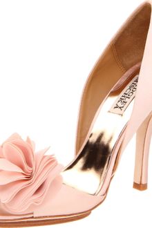 Badgley Mischka  Womens Randall Open-toe Pump - Lyst