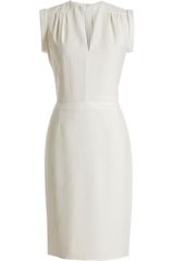 Balenciaga Slit Neck Dress